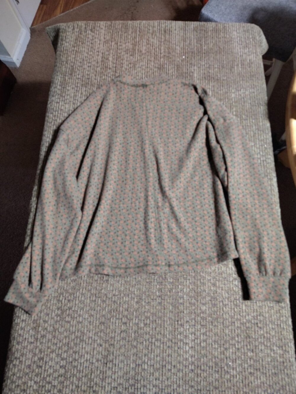 urban romantics top sz Large bohemian vibes, beige floral - Picture 5 of 5